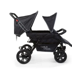 BÉABA Poussette Two By Two noir< Poussettes Et Accessoires