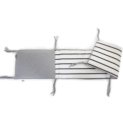 BÉABA Protection Lit - 35x170 Cm - Jersey - Marin< Accessoires De Lit