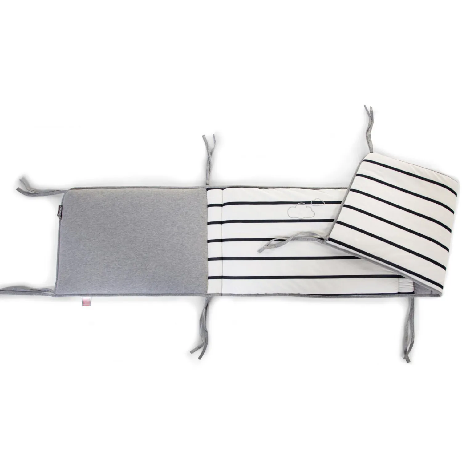 BÉABA Protection Lit - 35x170 Cm - Jersey - Marin< Accessoires De Lit