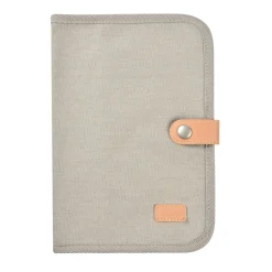 BÉABA Protège carnet de santé Gris perle< Accessoires De Toilette
