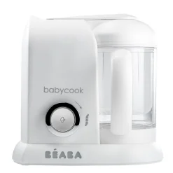 BÉABA Robot cuiseur Babycook® Solo Blanc/Argent< Babycook® Solo