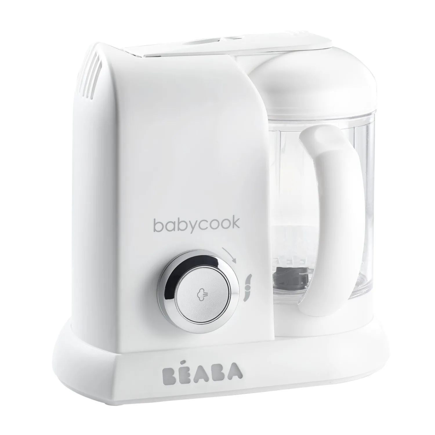 BÉABA Robot cuiseur Babycook® Solo Blanc/Argent< Babycook® Solo