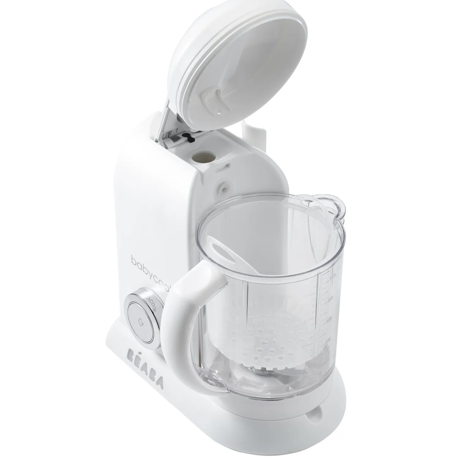 BÉABA Robot cuiseur Babycook® Solo Blanc/Argent< Babycook® Solo