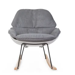 BÉABA Rocking Chaise A Bascule Lounge - Blanc Gris< Chaises D'allaitement