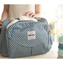 BÉABA Sac à langer Genève Play print Bleu< Sacs À Langer
