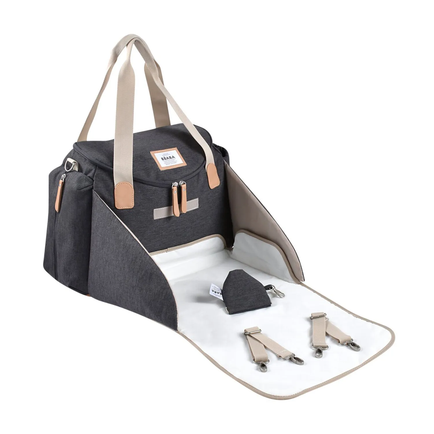 BÉABA Sac à langer Sydney II Gris Chiné foncé< Sacs À Langer