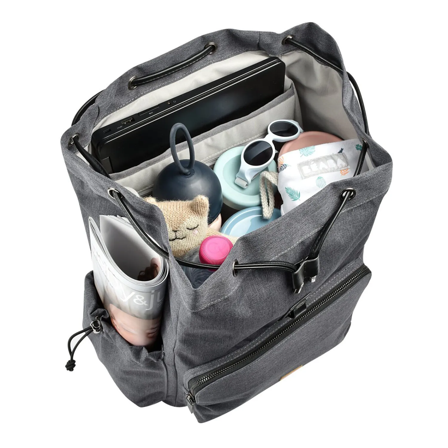 BÉABA Sac à langer Vancouver Gris foncé< Sacs À Dos À Langer