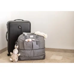 BÉABA Sac de voyage Amsterdam Gris chiné< Sacs De Voyage|Sacs À Langer