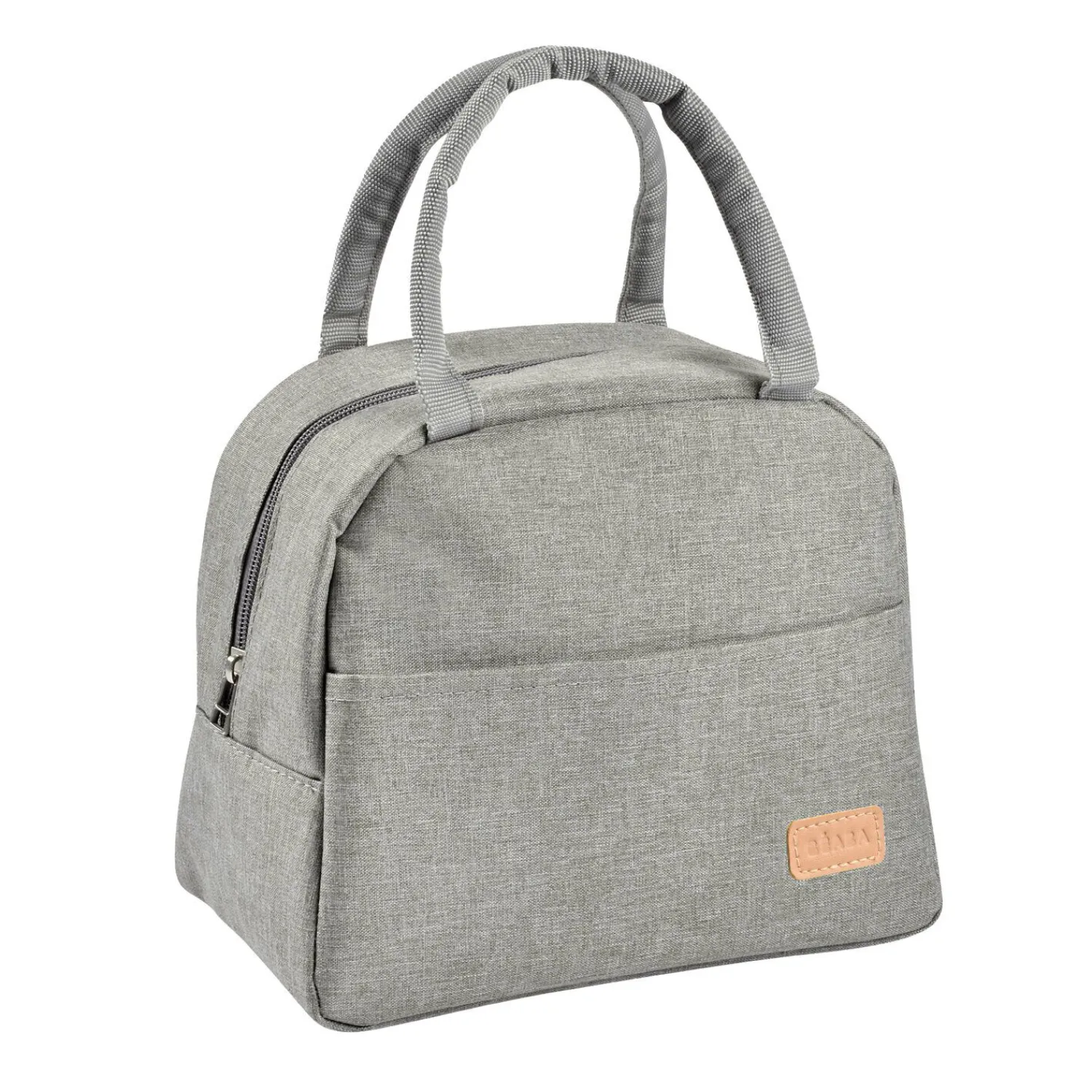 BÉABA Sac repas isotherme Gris chiné< Goûter Sain|Sacs Isotherme Bébé