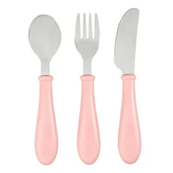 BÉABA Set 3 couverts inox Rose< Couverts Vaisselle Et Bavoirs