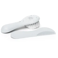 BÉABA SET BROSSE + PEIGNE - DREAMS BLEU< Soins Et Toilette Bébé