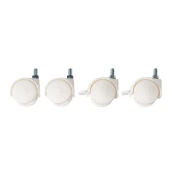 BÉABA Set de roues 4 pcs - Blanc< Autres Pièces Détachées