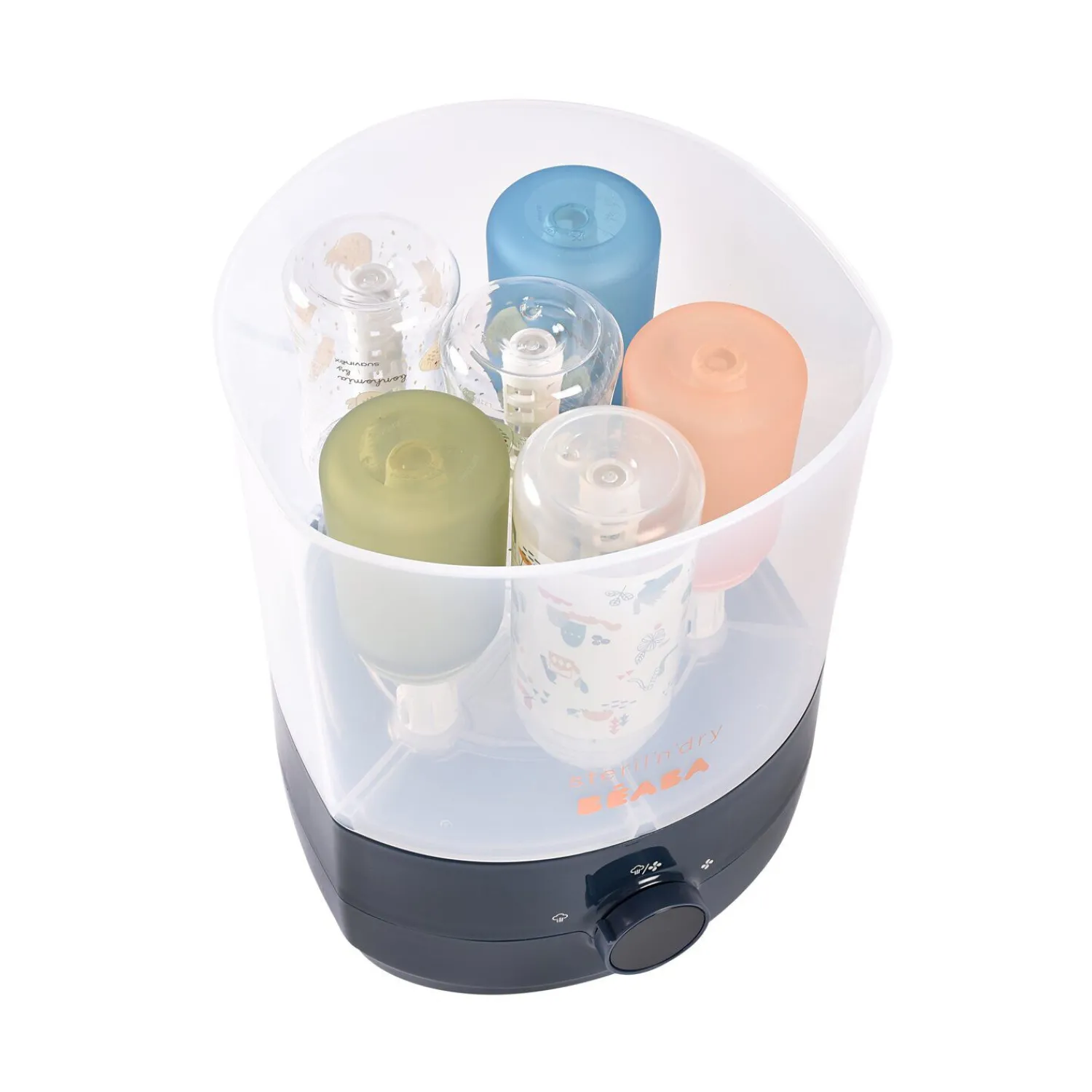 BÉABA Stérilisateur séchant 2 en 1 Steril N Dry Night blue< Stérilisateurs