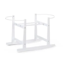 BÉABA Support à bascule panier à moïse en bois blanc< Accessoires De Lit|Berceaux Et Couffins