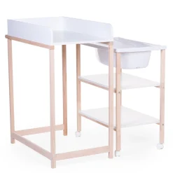 BÉABA Table à langer baignoire naturel blanc< Tables À Langer|Baignoires Et Accessoires