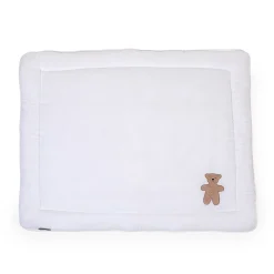 BÉABA Tapis De Parc - 75x95 Cm - Jersey Melange Beige / Muslin Ted< Parcs Bébé Et Accessoires