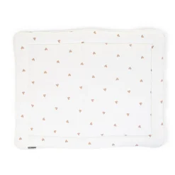 BÉABA Tapis De Parc - 75x95 Cm - Jersey + Mousseline - Hearts< Parcs Bébé Et Accessoires
