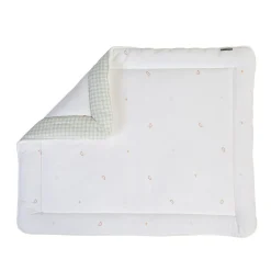 BÉABA Tapis De Parc - 75x95 Cm - Jersey - Forêt - Mousseline Vichy< Parcs Bébé Et Accessoires