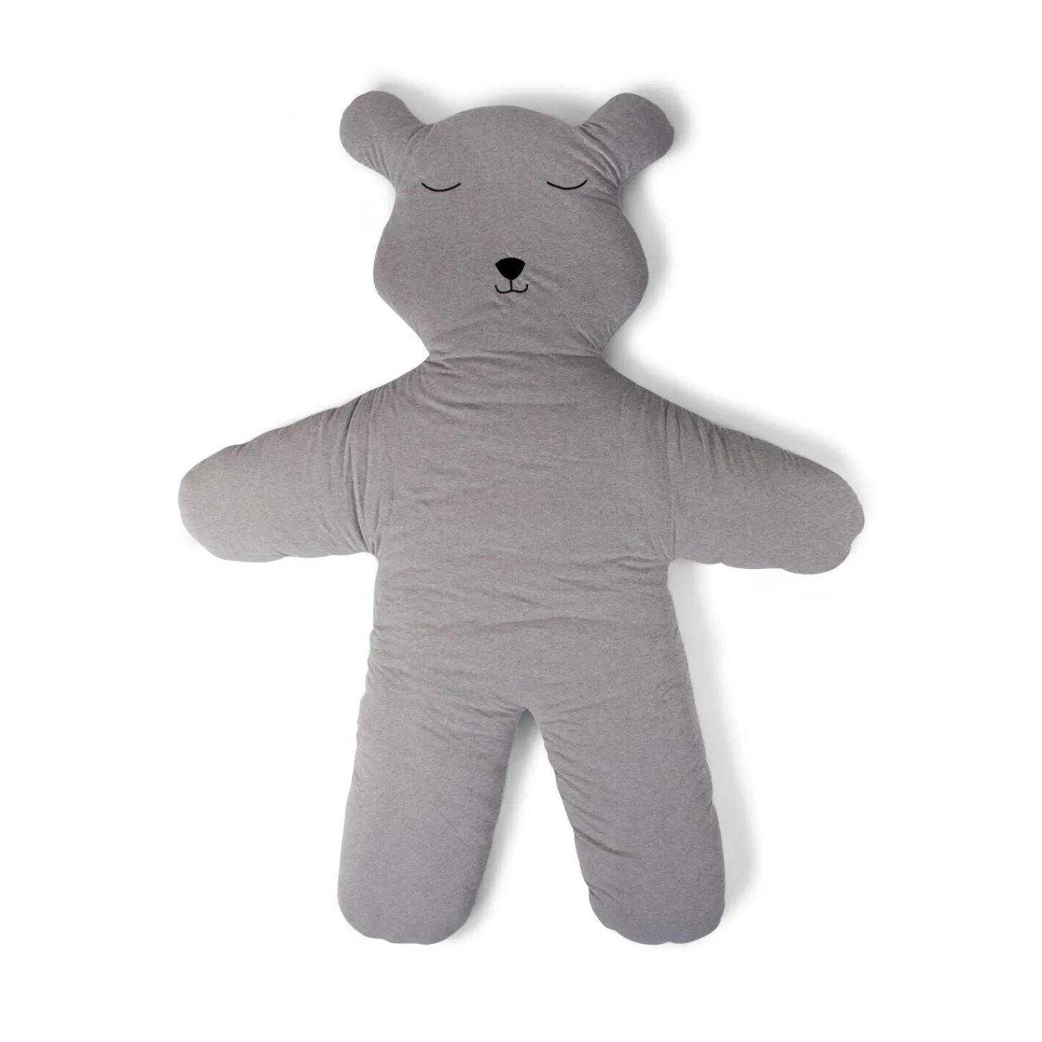 BÉABA Tapis D'Éveil Teddy Bear - 150 Cm - Jersey - Gris< Jouets