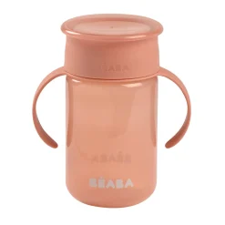 BÉABA Tasse d’apprentissage 360° Rose< Biberons Et Accessoires