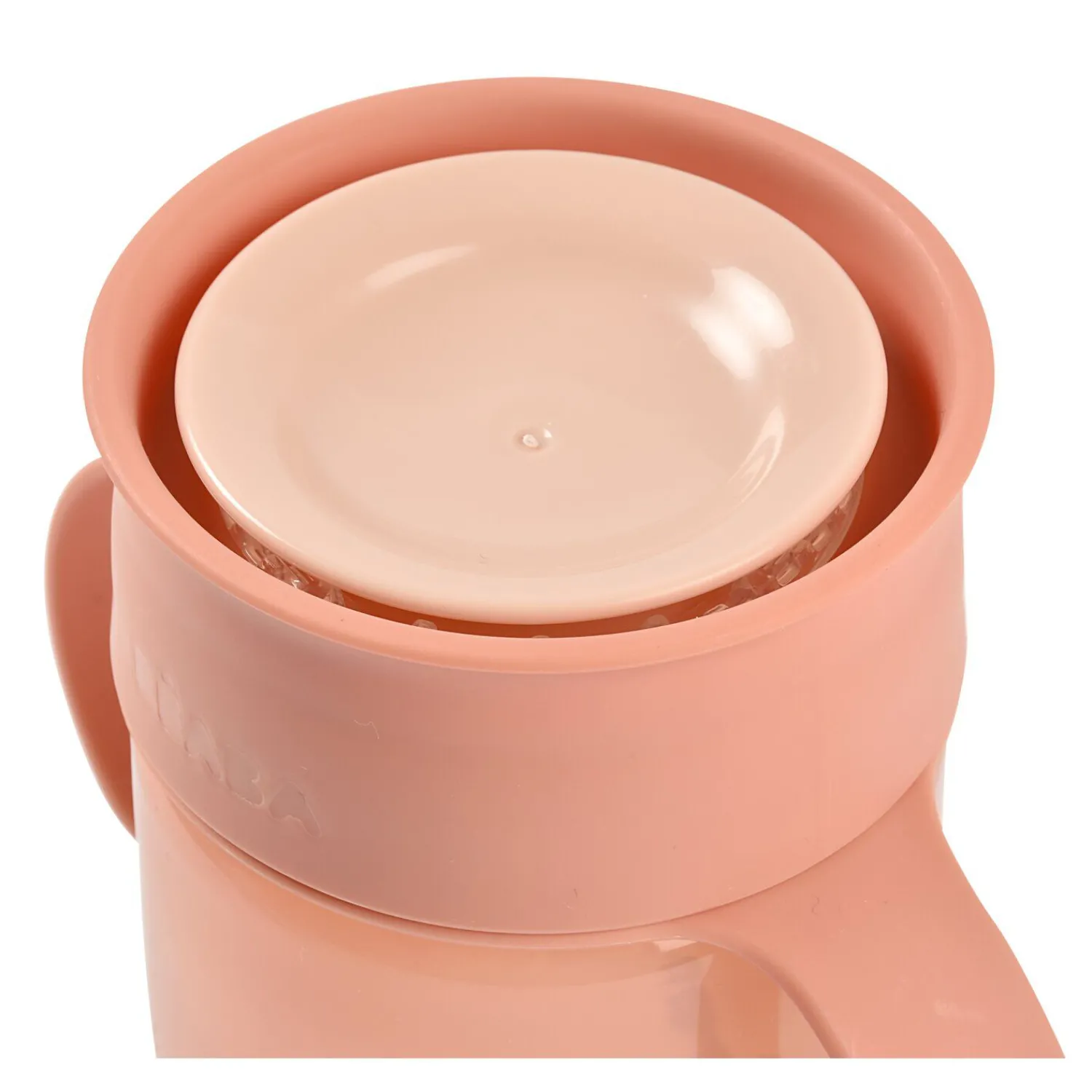 BÉABA Tasse d’apprentissage 360° Rose< Biberons Et Accessoires