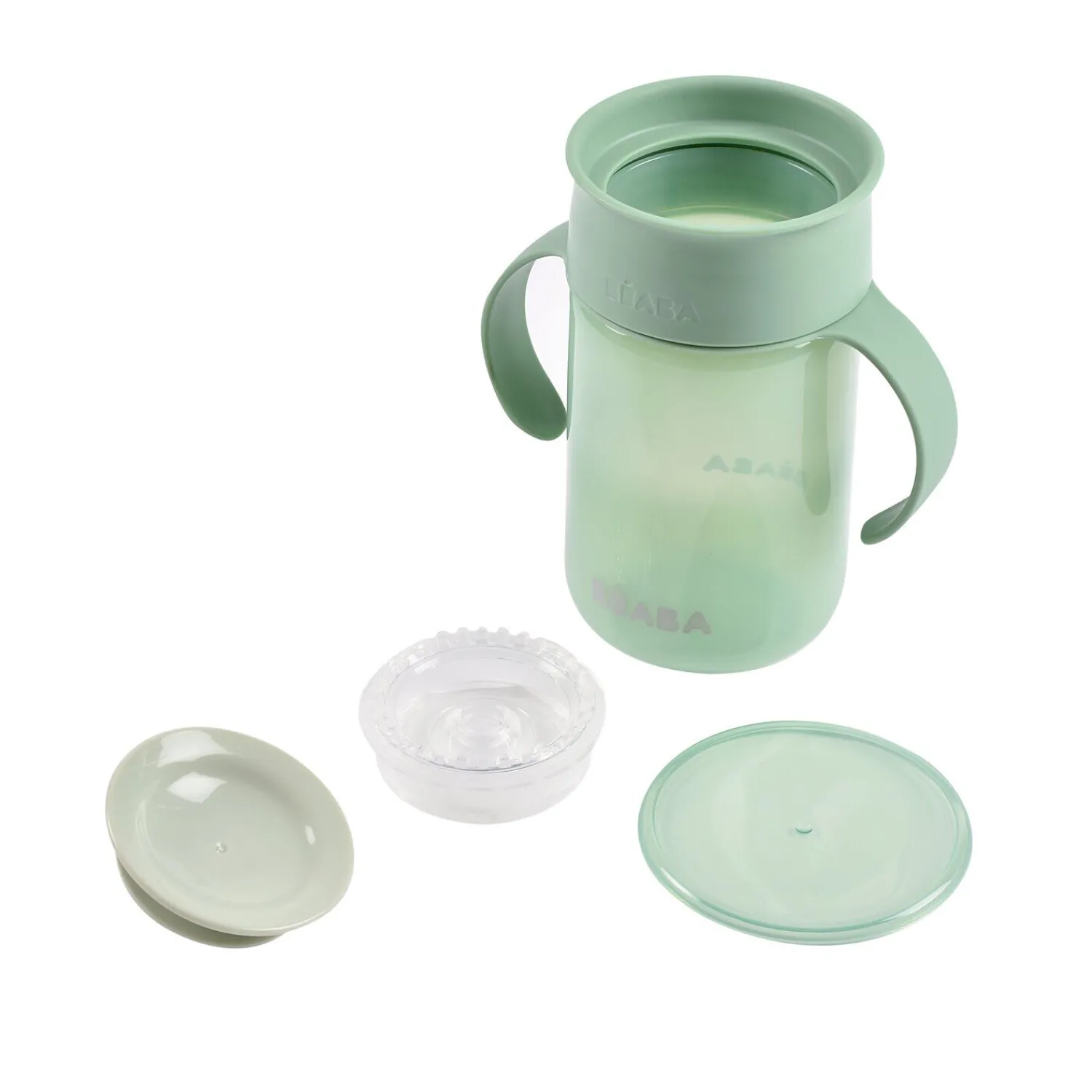 BÉABA Tasse d’apprentissage 360° Vert sauge< Biberons Et Accessoires