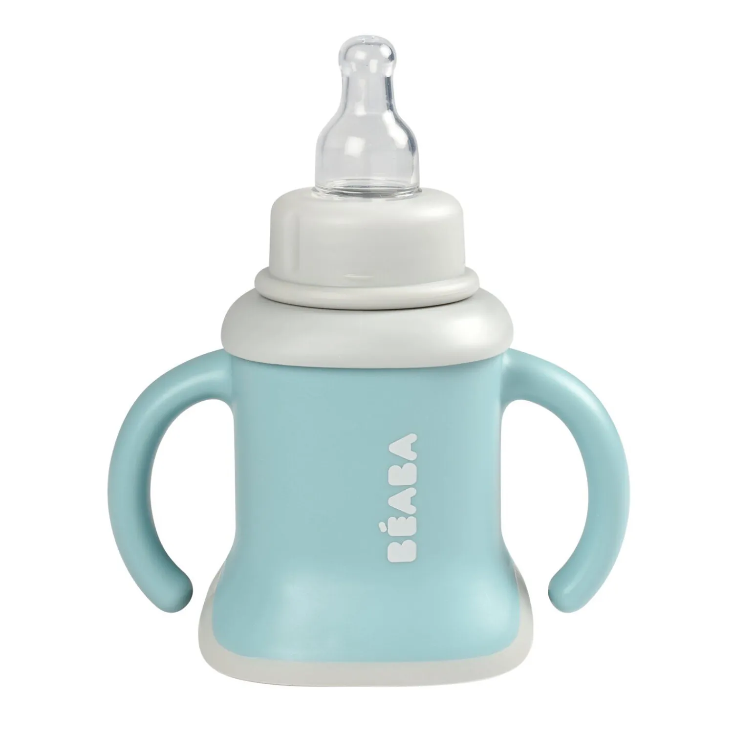 BÉABA Tasse Evoluclip 3 en 1 Bleu< Biberons Et Accessoires|Couverts Vaisselle Et Bavoirs