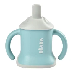 BÉABA Tasse Evoluclip 3 en 1 Bleu< Biberons Et Accessoires|Couverts Vaisselle Et Bavoirs