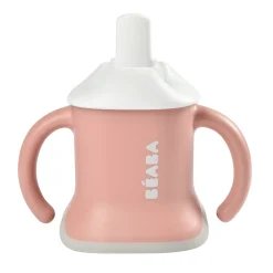 BÉABA Tasse Evoluclip 3 en 1 Vieux rose< Couverts Vaisselle Et Bavoirs|Biberons Et Accessoires