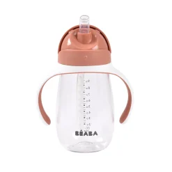 BÉABA Tasse paille 300ml Terracotta< Couverts Vaisselle Et Bavoirs|Biberons Et Accessoires