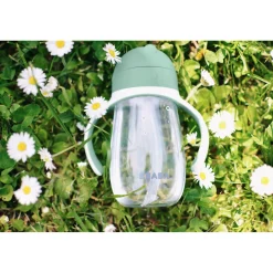 BÉABA Tasse paille 300ml Vert sauge< Couverts Vaisselle Et Bavoirs|Biberons Et Accessoires