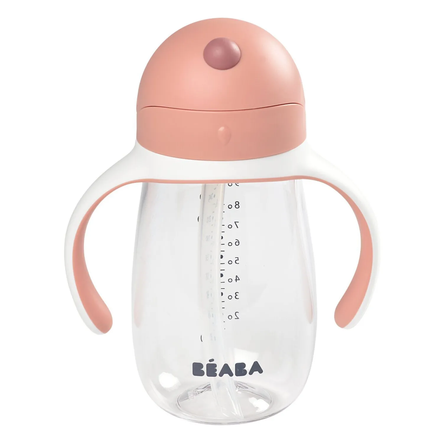 BÉABA Tasse paille 300ml Vieux rose< Couverts Vaisselle Et Bavoirs|Biberons Et Accessoires
