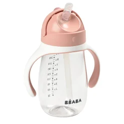 BÉABA Tasse paille 300ml Vieux rose< Couverts Vaisselle Et Bavoirs|Biberons Et Accessoires