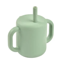 BÉABA Tasse paille silicone Vert sauge< Couverts Vaisselle Et Bavoirs|Biberons Et Accessoires