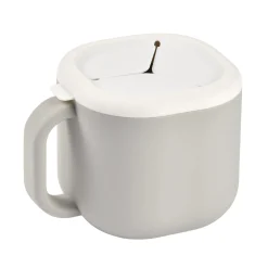 BÉABA Tasse pick'n snack silicone Gris velours< Couverts Vaisselle Et Bavoirs