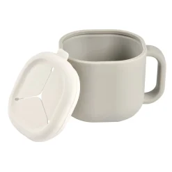 BÉABA Tasse pick'n snack silicone Gris velours< Couverts Vaisselle Et Bavoirs