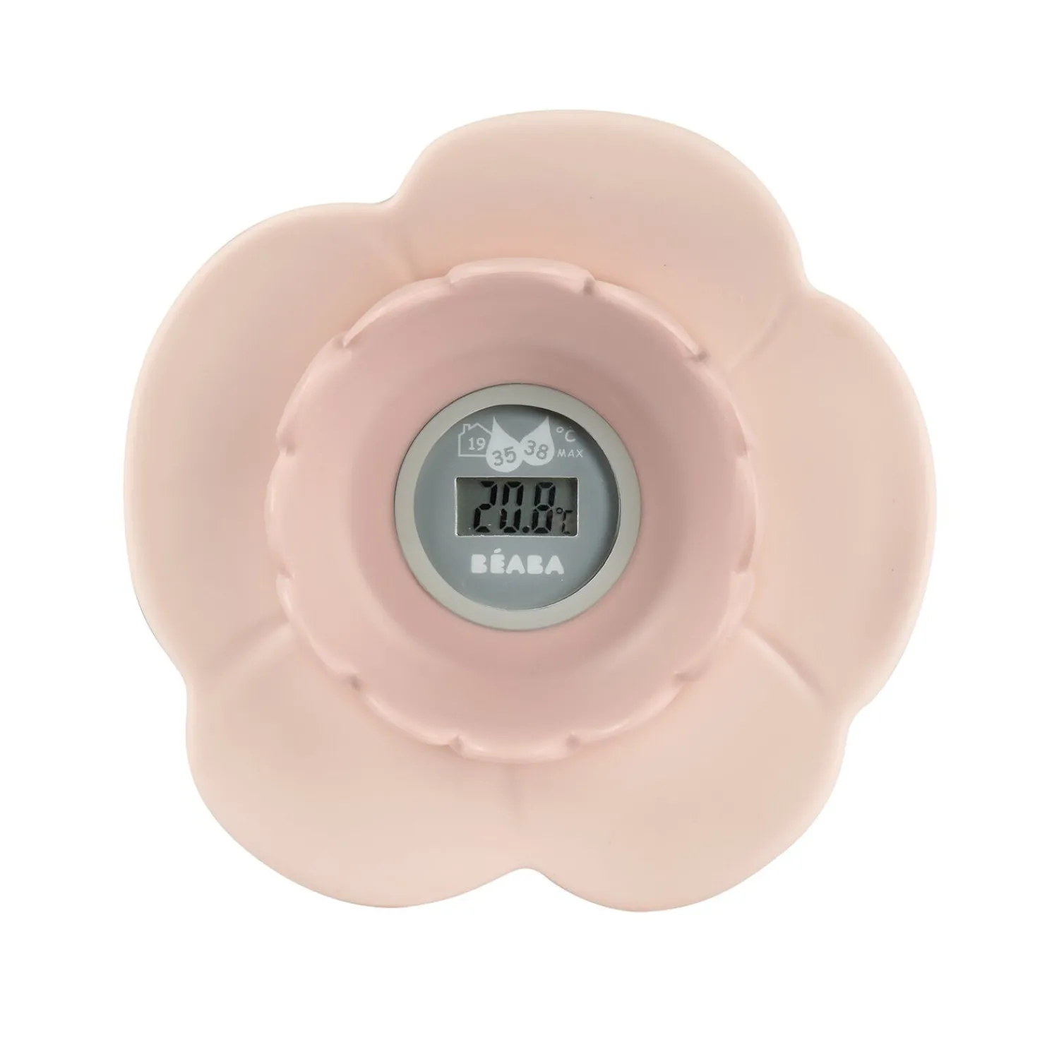 BÉABA Thermomètre de bain Lotus Vieux rose< Thermomètres