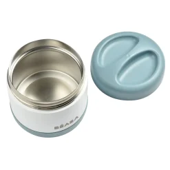BÉABA Thermo-portion inox 500ml Bleu< Goûter Sain|Pots De Conservation