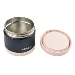 BÉABA Thermo-portion inox 500ml Night blue< Goûter Sain|Pots De Conservation