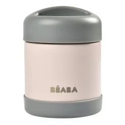 BÉABA Thermo-portion inox 300ml Rose clair< Goûter Sain|Pots De Conservation