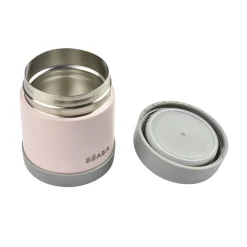 BÉABA Thermo-portion inox 300ml Rose clair< Goûter Sain|Pots De Conservation