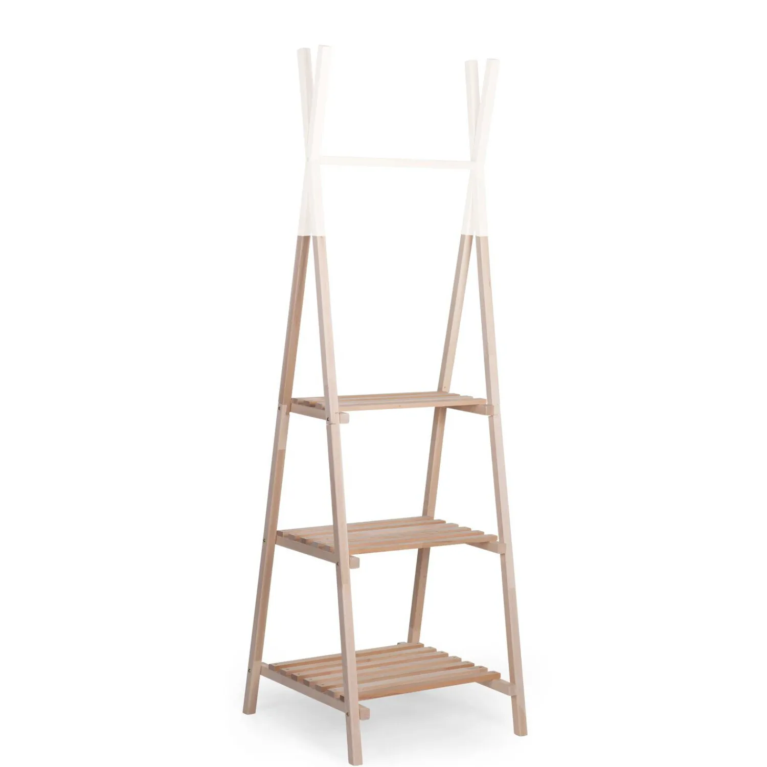 BÉABA Tipi Porte Manteaux Grand - Bois< Porte-vêtements