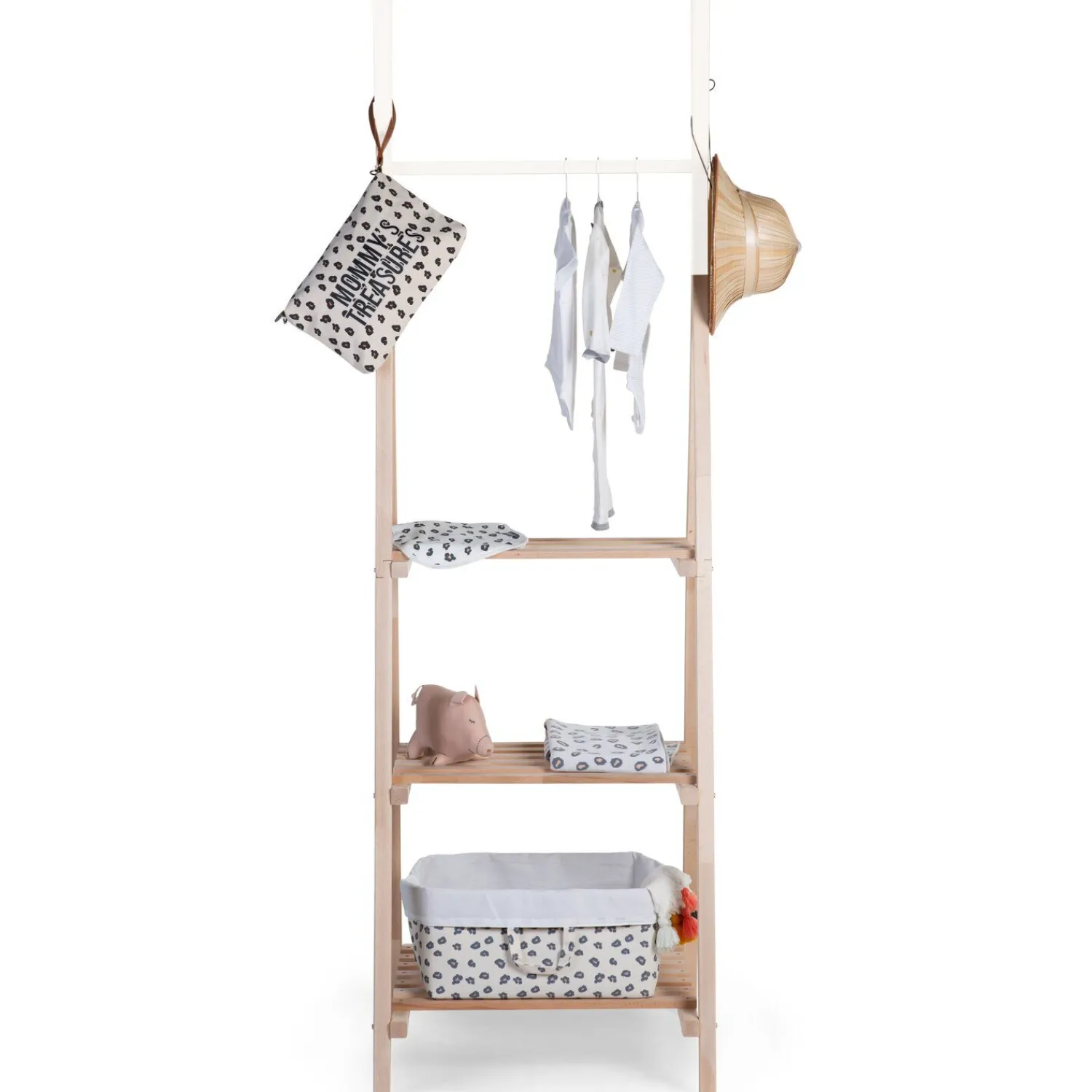 BÉABA Tipi Porte Manteaux Grand - Bois< Porte-vêtements