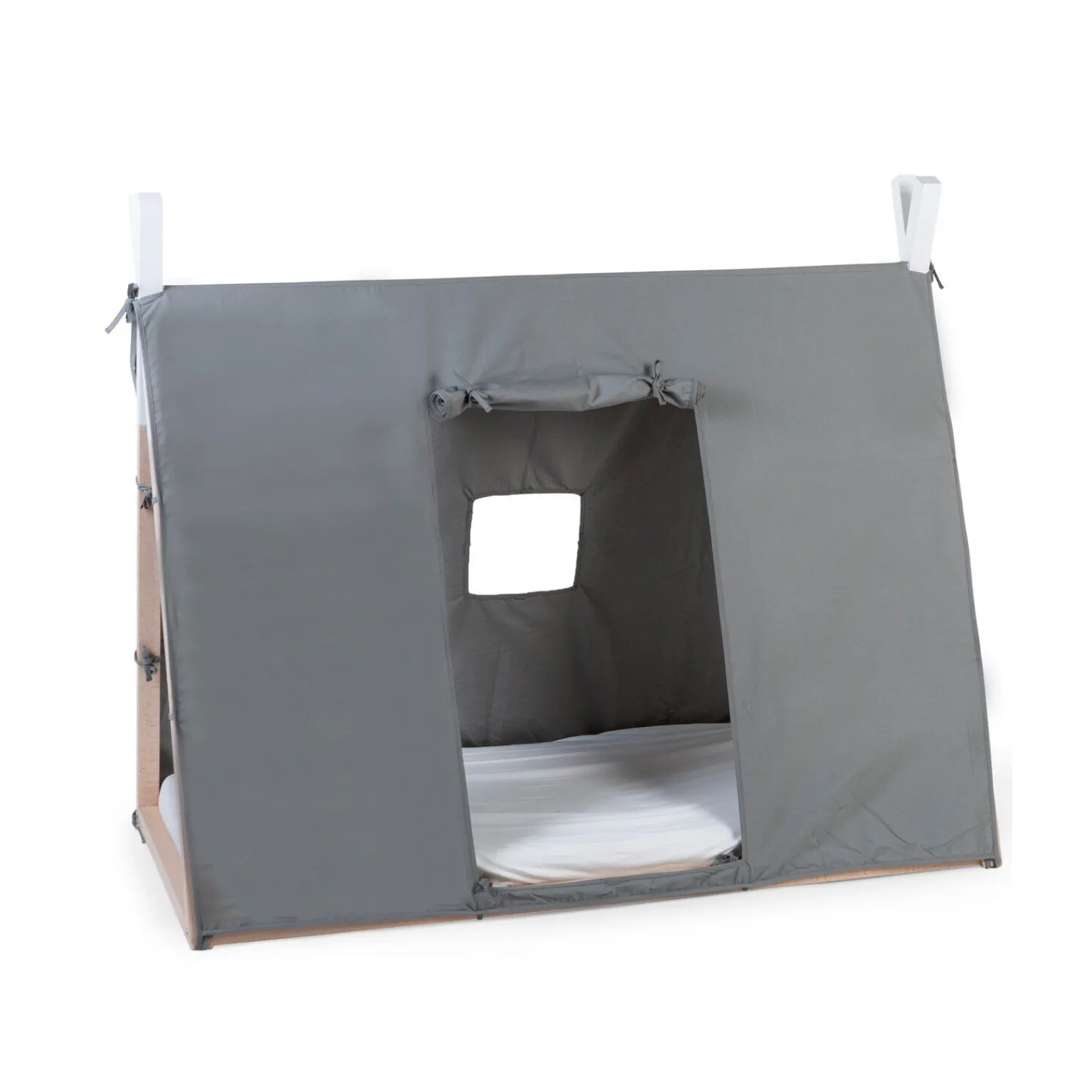 BÉABA Toile Pour Lit Tipi - 70x140 Cm - Gris< Accessoires De Lit|Lits Tipi Et Cabanes