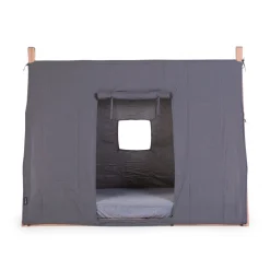 BÉABA Toile Pour Lit Tipi - 70x140 Cm - Gris< Accessoires De Lit|Lits Tipi Et Cabanes