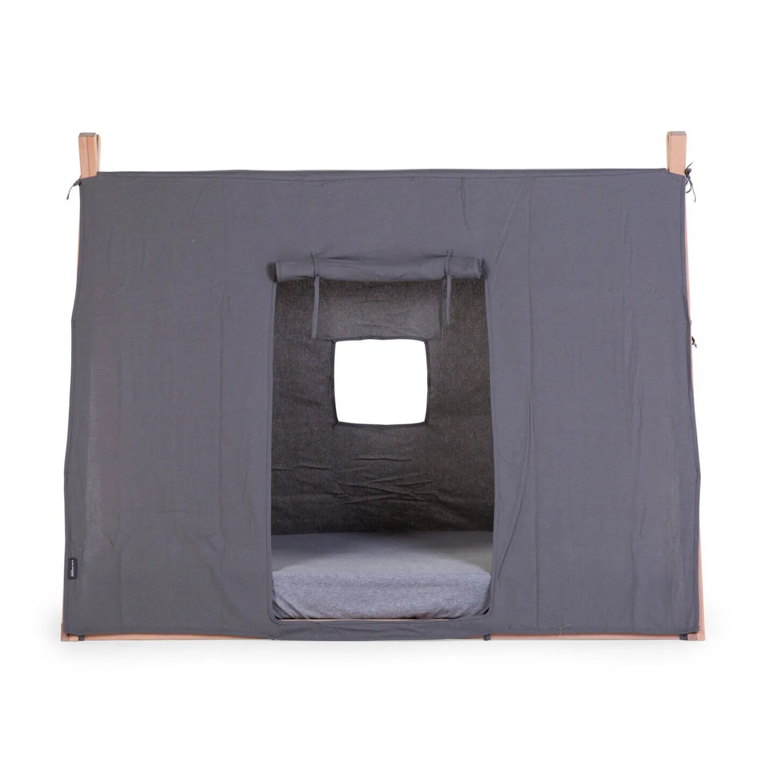 BÉABA Toile Pour Lit Tipi - 70x140 Cm - Gris< Accessoires De Lit|Lits Tipi Et Cabanes