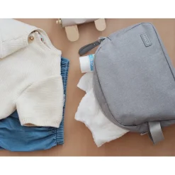 BÉABA Trousse de toilette Gris chiné< Accessoires De Toilette|Baignoires Et Accessoires